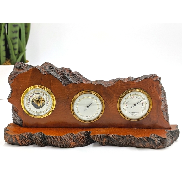 ✨SOLD✨ VTG Redwood Barometer W Germany Handmade